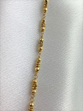 Load image into Gallery viewer, 7.5&quot; 14 KT Yellow Gold Bracelet with beads
